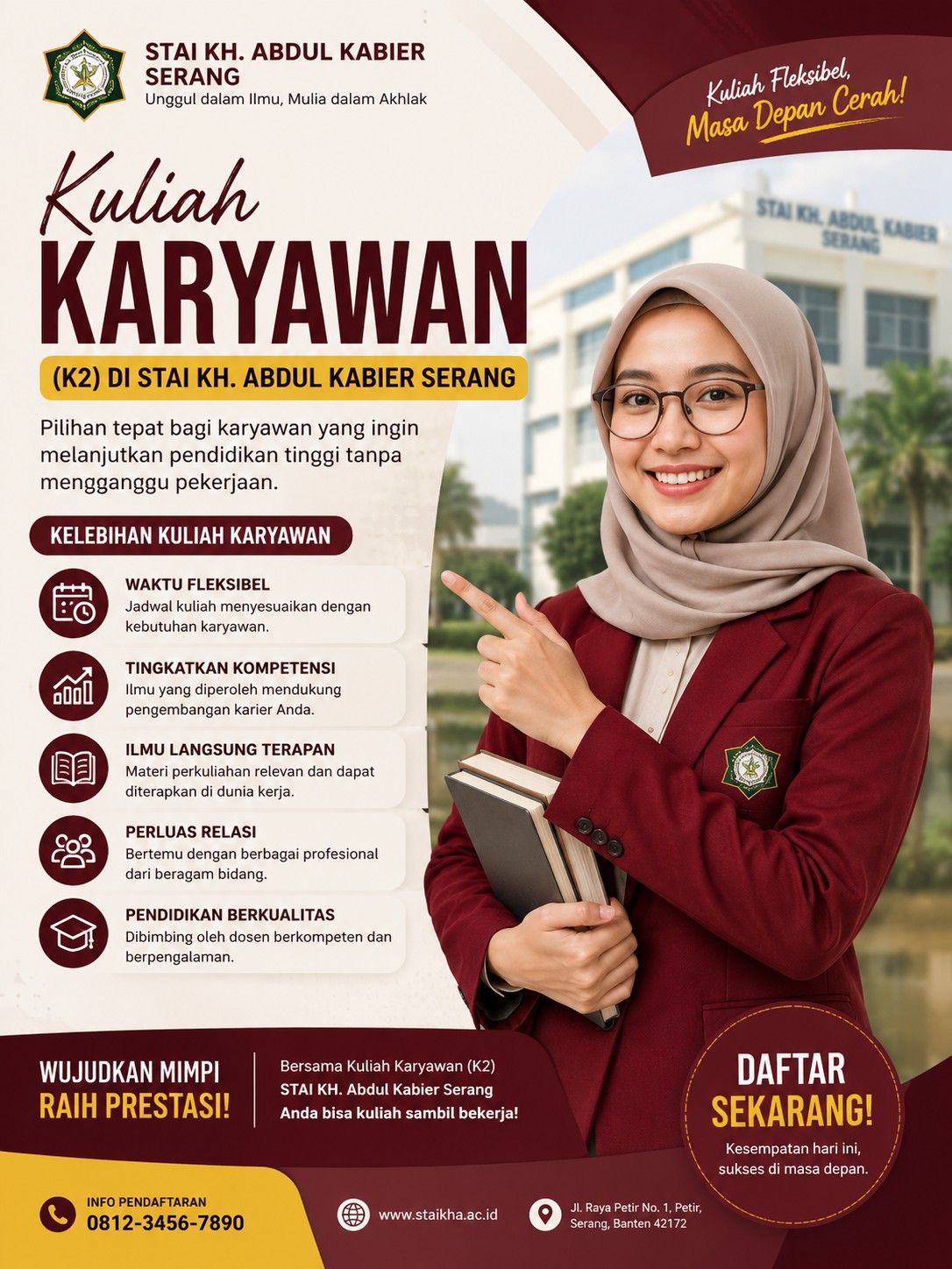 Kelebihan Daftar Kuliah di Kampus K2 STAI KH. Abdul Kabier Serang