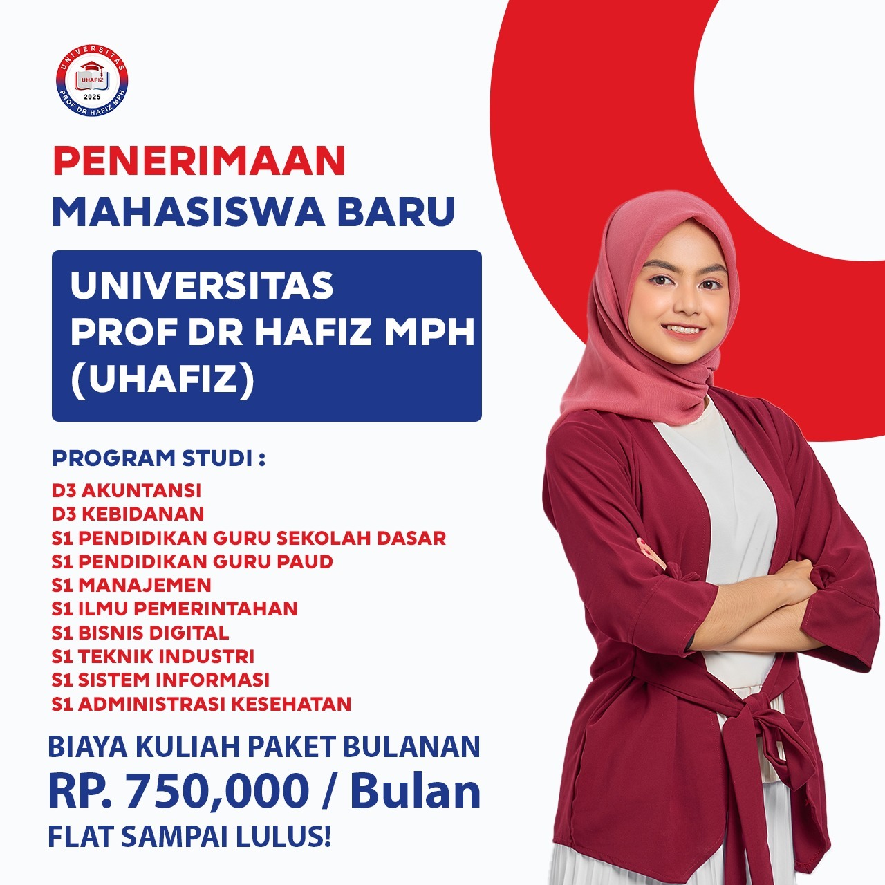 Kuliah dengan jadwal fleksibel di Universitas Hafiz