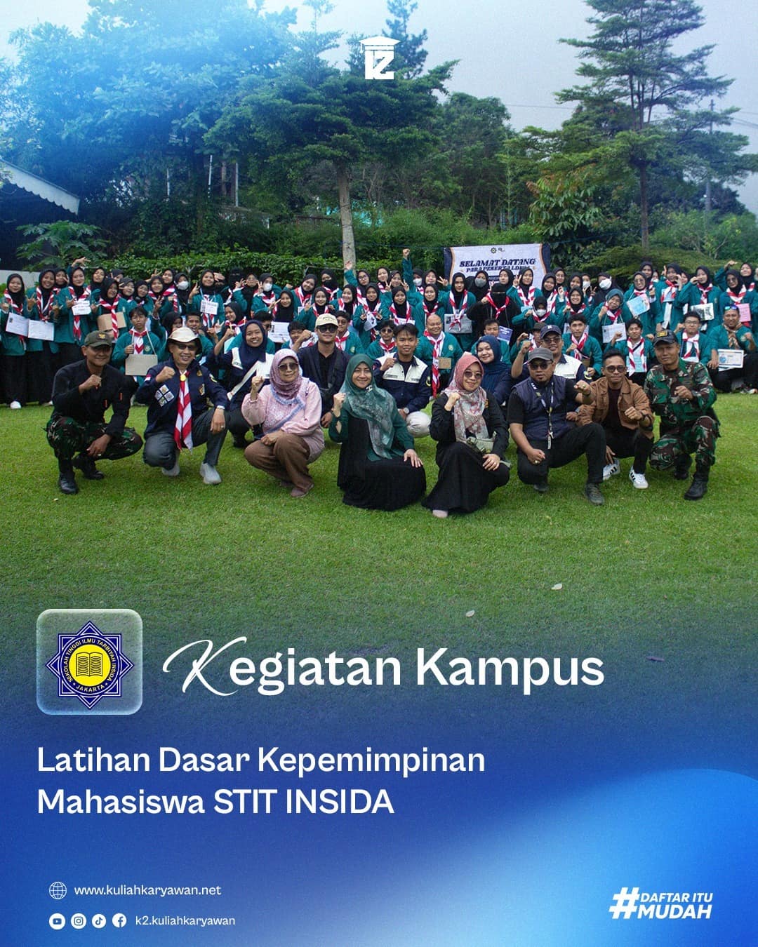 Menumbuhkan Jiwa Kepemimpinan Sejak Mahasiswa Melalui LDKM STIT INSIDA 
