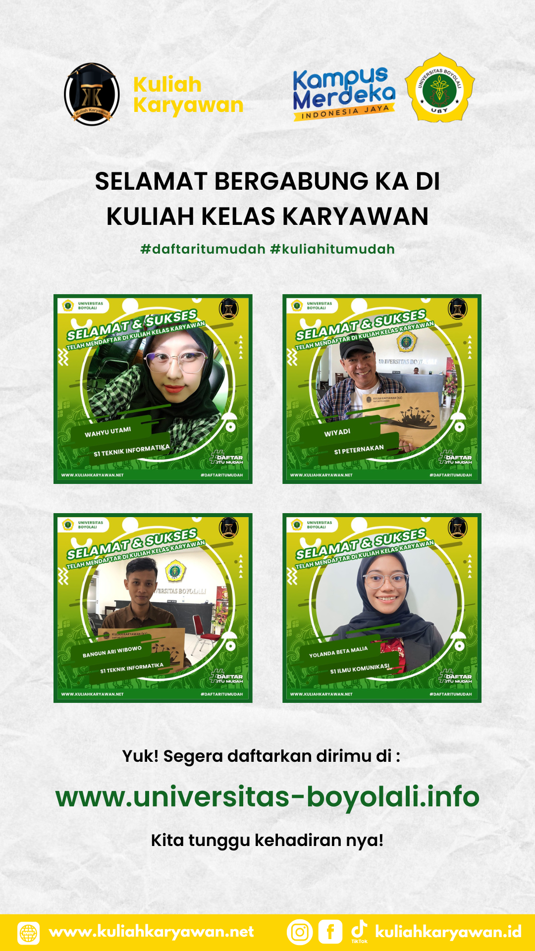 Kuliah Di Boyolali K2 Universitas Boyolali
