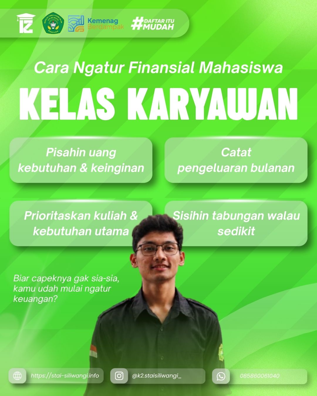 Cara Mengatur Finansial Mahasiswa Kelas Karyawan