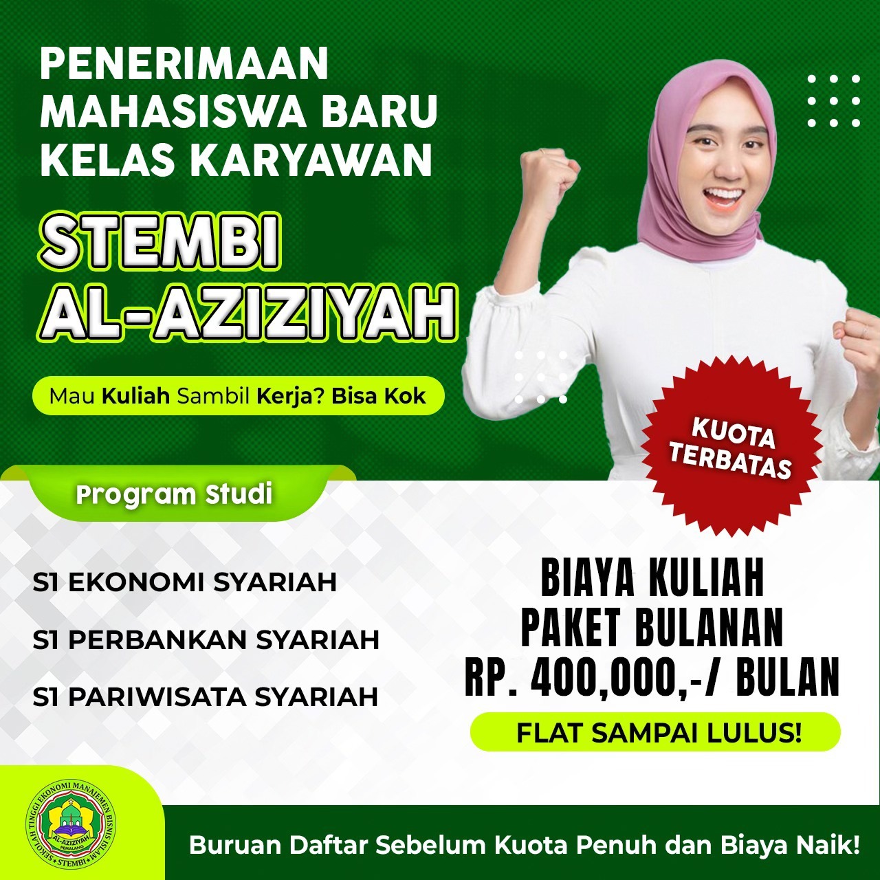 Kuliah Sambil Kerja STEMBI Al Aziziyah Pemalang