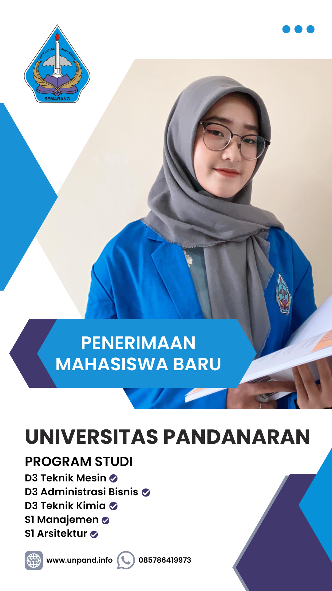 Penerimaan Mahasiswa Baru Universitas Pandanaran