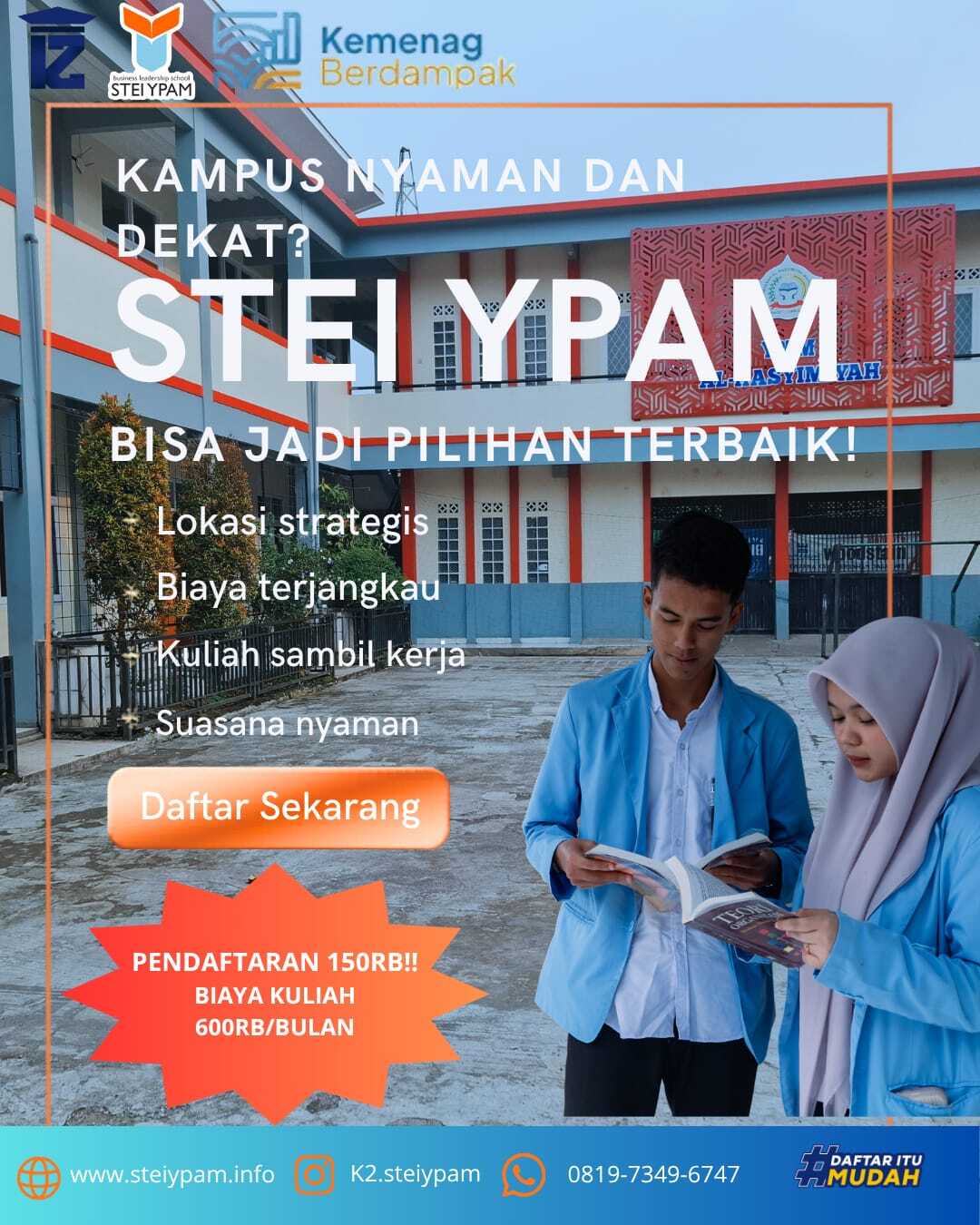 Rekomendasi Kampus Karyawan di Cianjur STEI YPAM