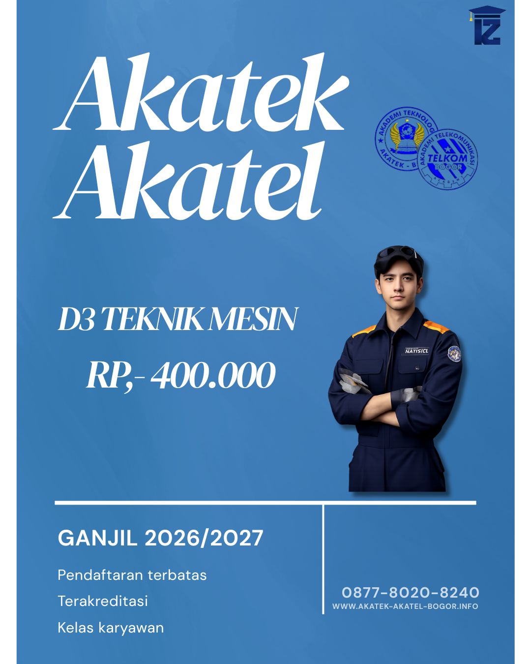Teknik Mesin Otomotif Di Kampus Akademi telekomunikasi dan Akademi teknologi Bogor