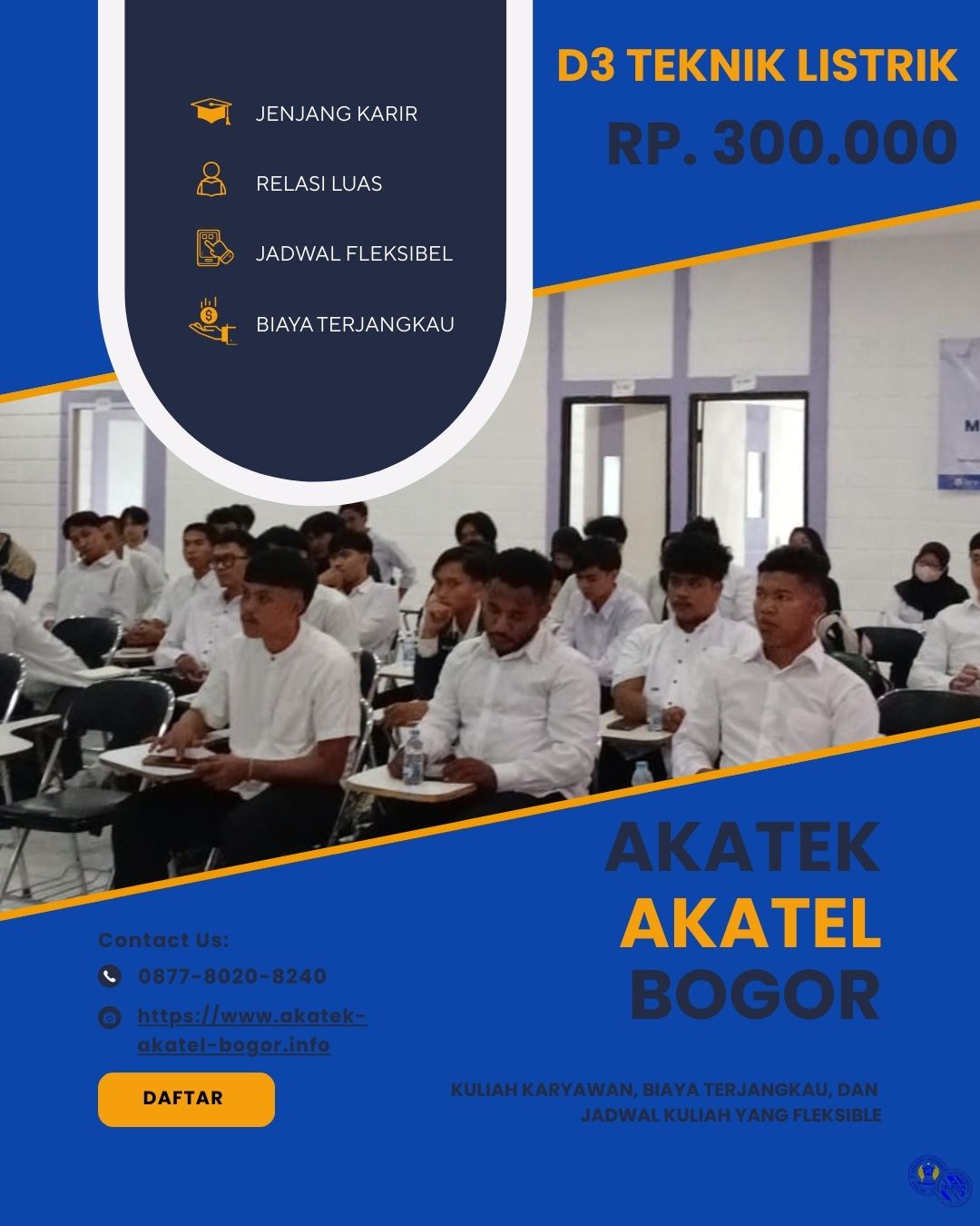 Informasi Kuliah Murah Di K2 Kampus Akatek Dan Akatel Bogor
