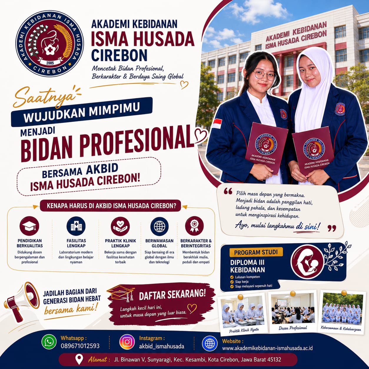 Kuliah Di Akademi Kebidanan Isma Husada Cirebon