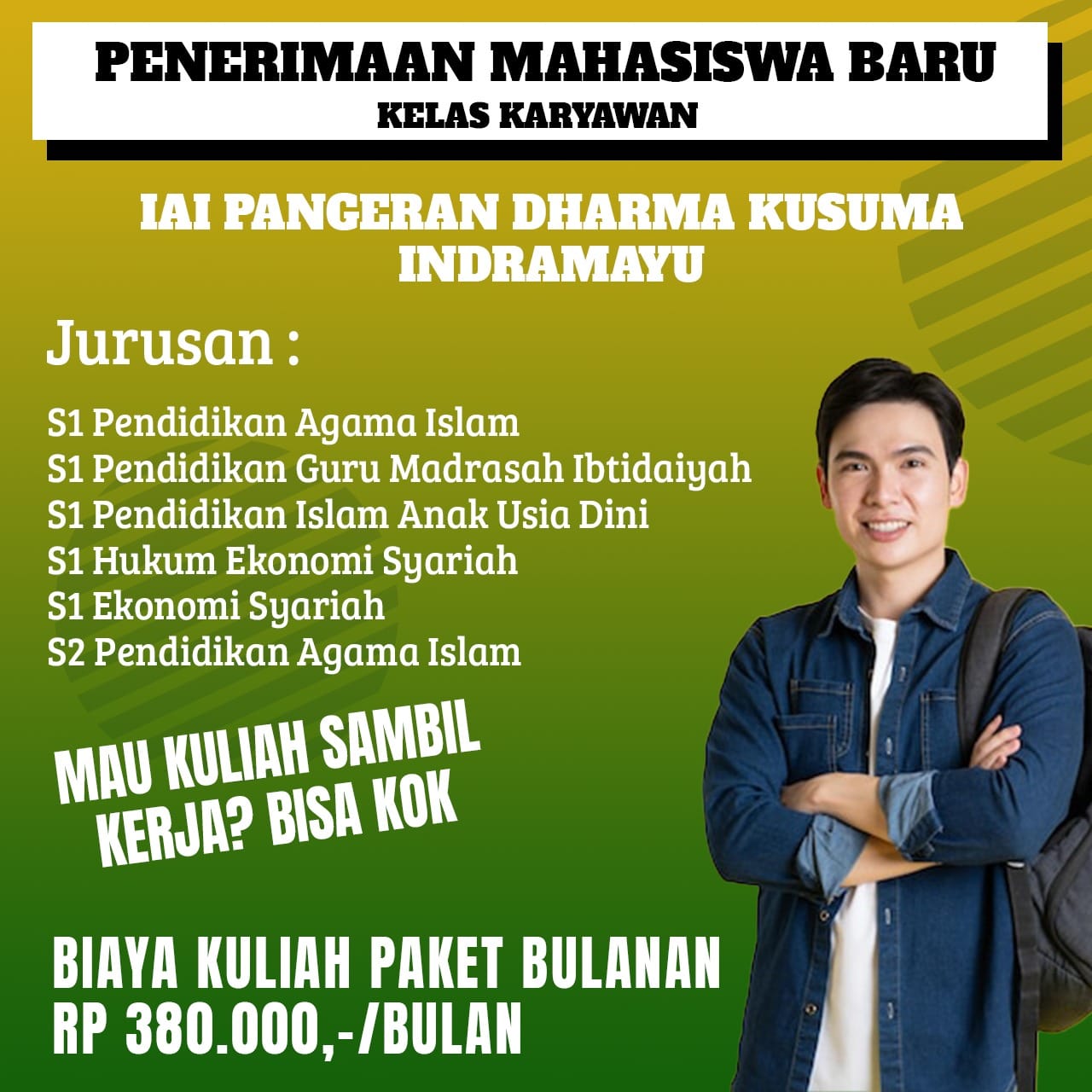 Kelebihan Daftar Kuliah IAI PDK Indramayu Melalui kuliahkaryawan.net