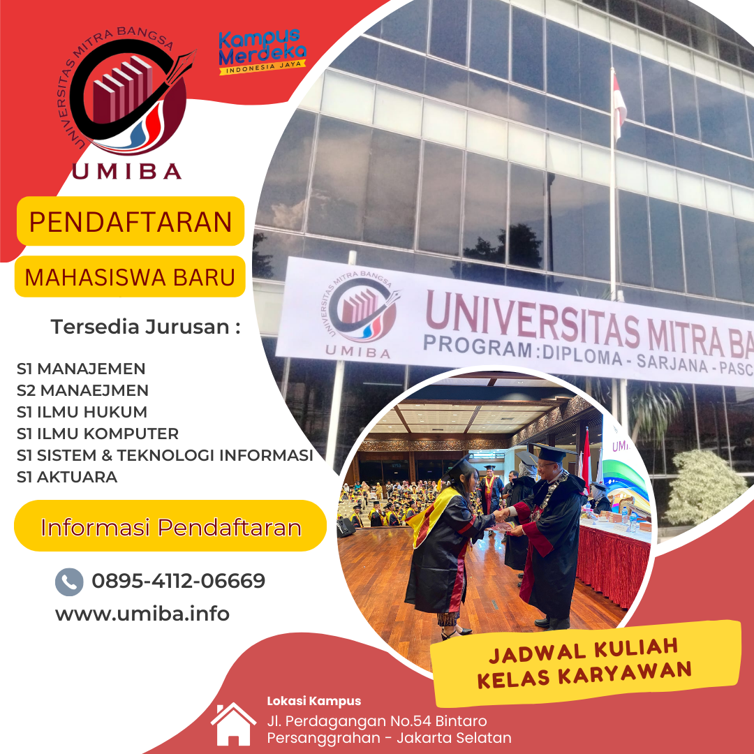 Kampus UMIBA Bintaro Jurusan Manajemen