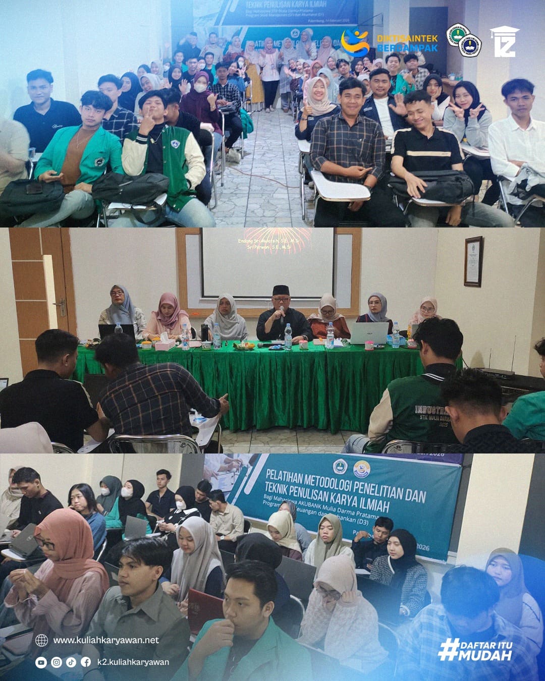Kegiatan Mahasiswa Stie-Akubank Mulia Darma Pratama palembang