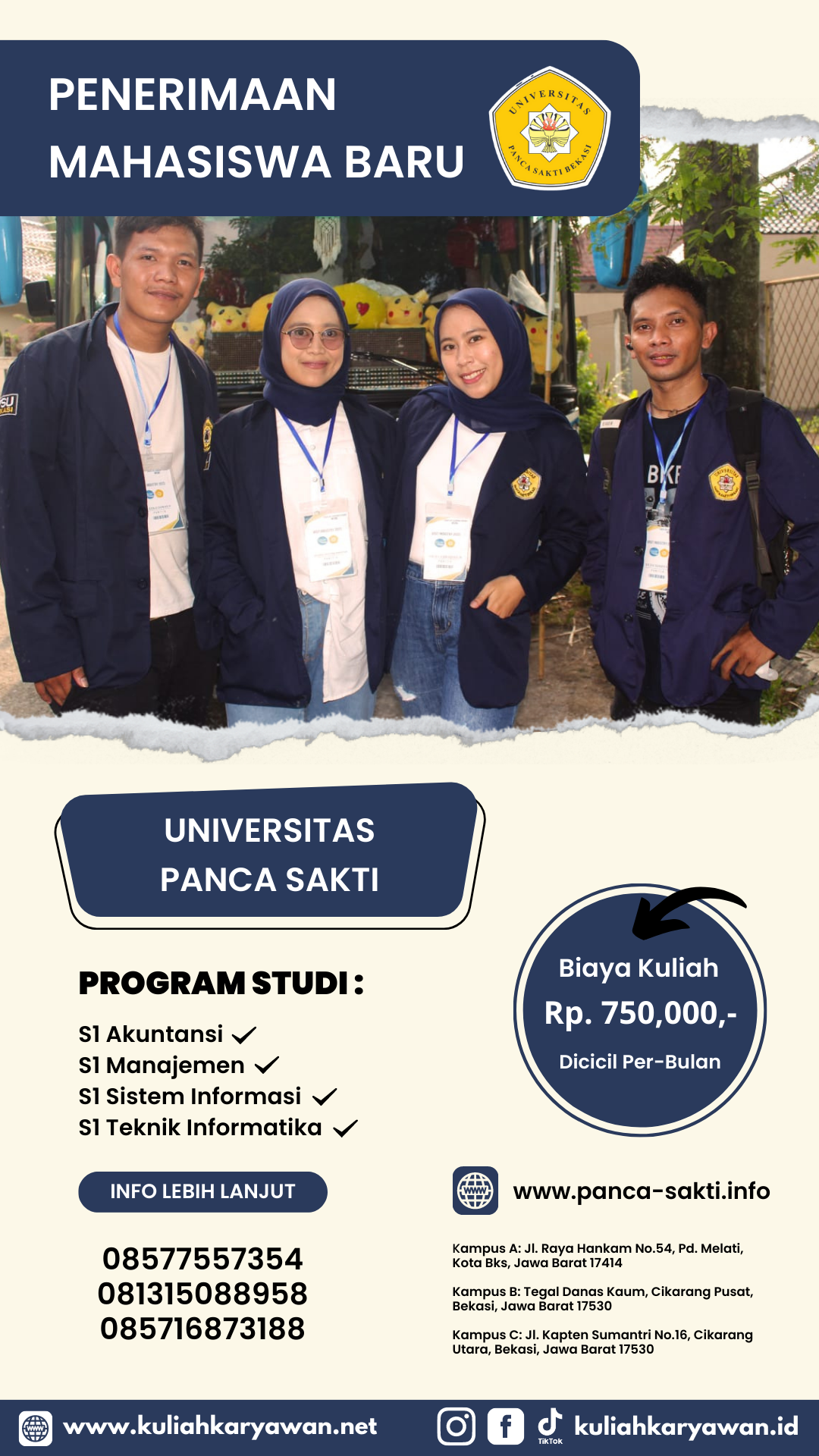 Rekomendasi Kampus Fleksibel Daerah Jatibening