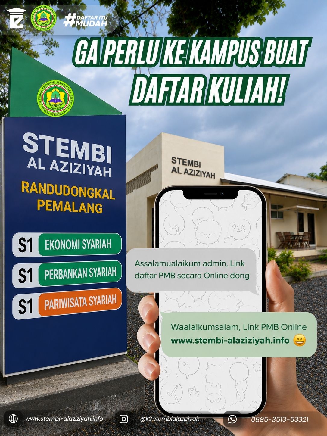 Jadwal Kuliah di Stembi Al Aziziyah Randudongkal Pemalang