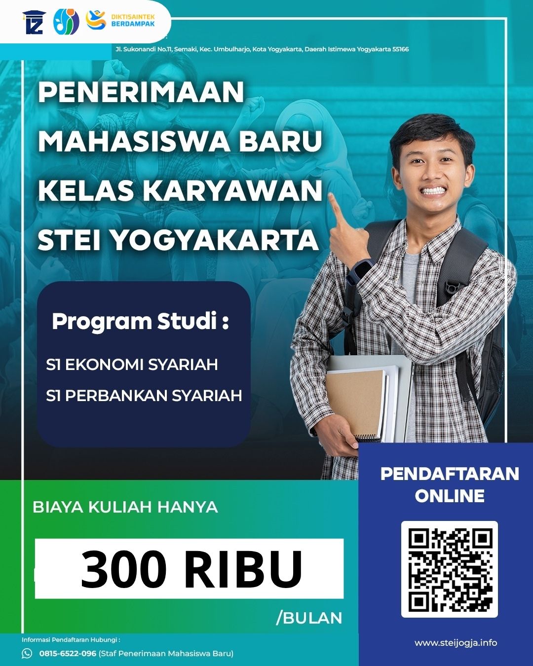 Mau Biaya Yang Murah Kuliah DI STEI YOGYAKARTA Saja