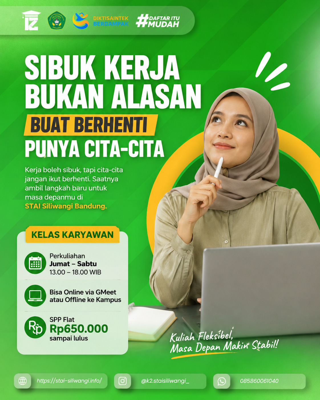 Sibuk Kerja Bukan Alasan Buat Berhenti Punya Cita Cita