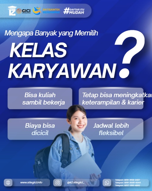 Kuliah Sambil Kerja Lebih Mudah di STIE GICI Business School Depok