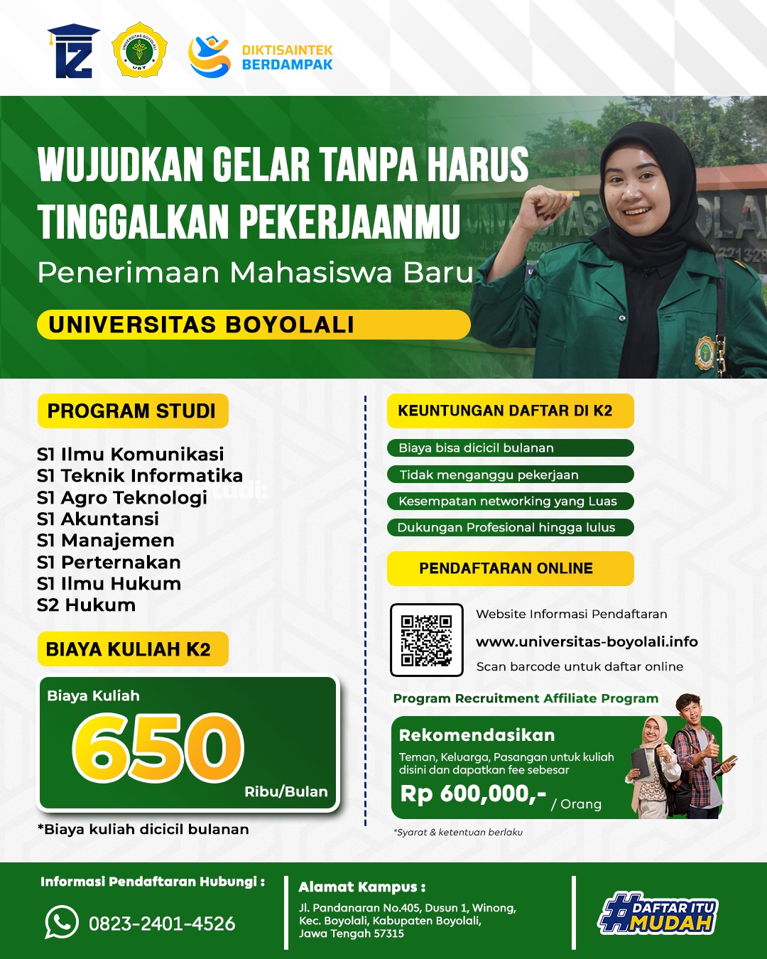 Rekomendasi Kampus Jurusan S1 Agroteknologi Di Boyolali