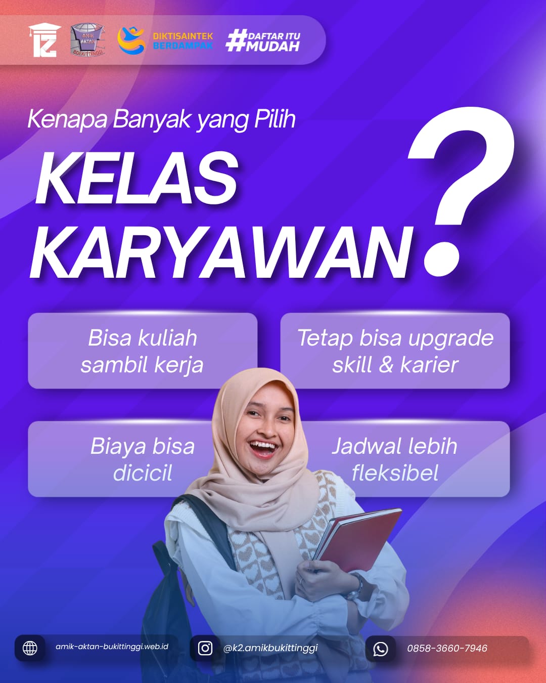 Kuliah Biaya Terjangkau di AMIK-AKTAN Bukittinggi