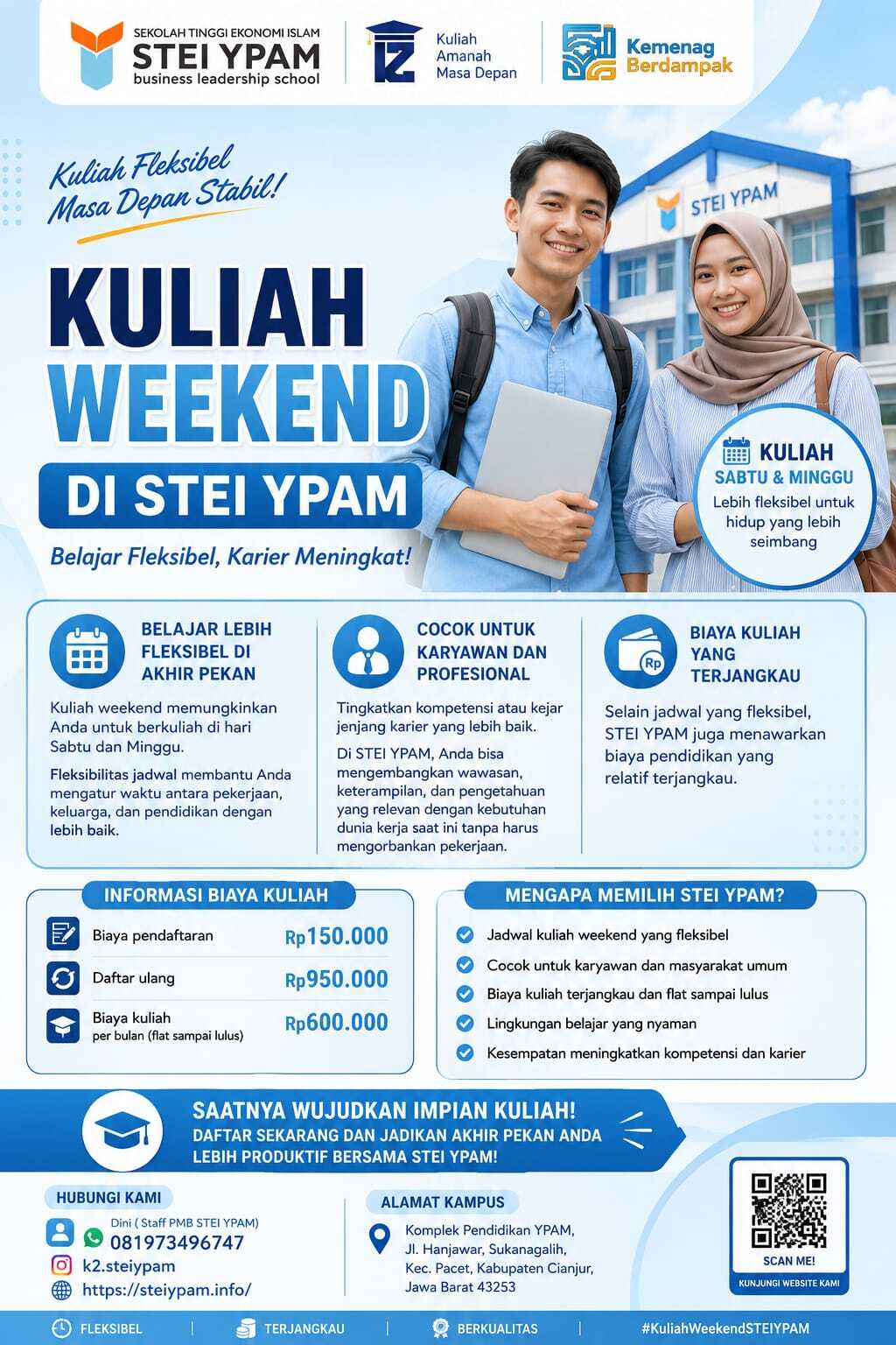 Kuliah Weekend di STEI YPAM