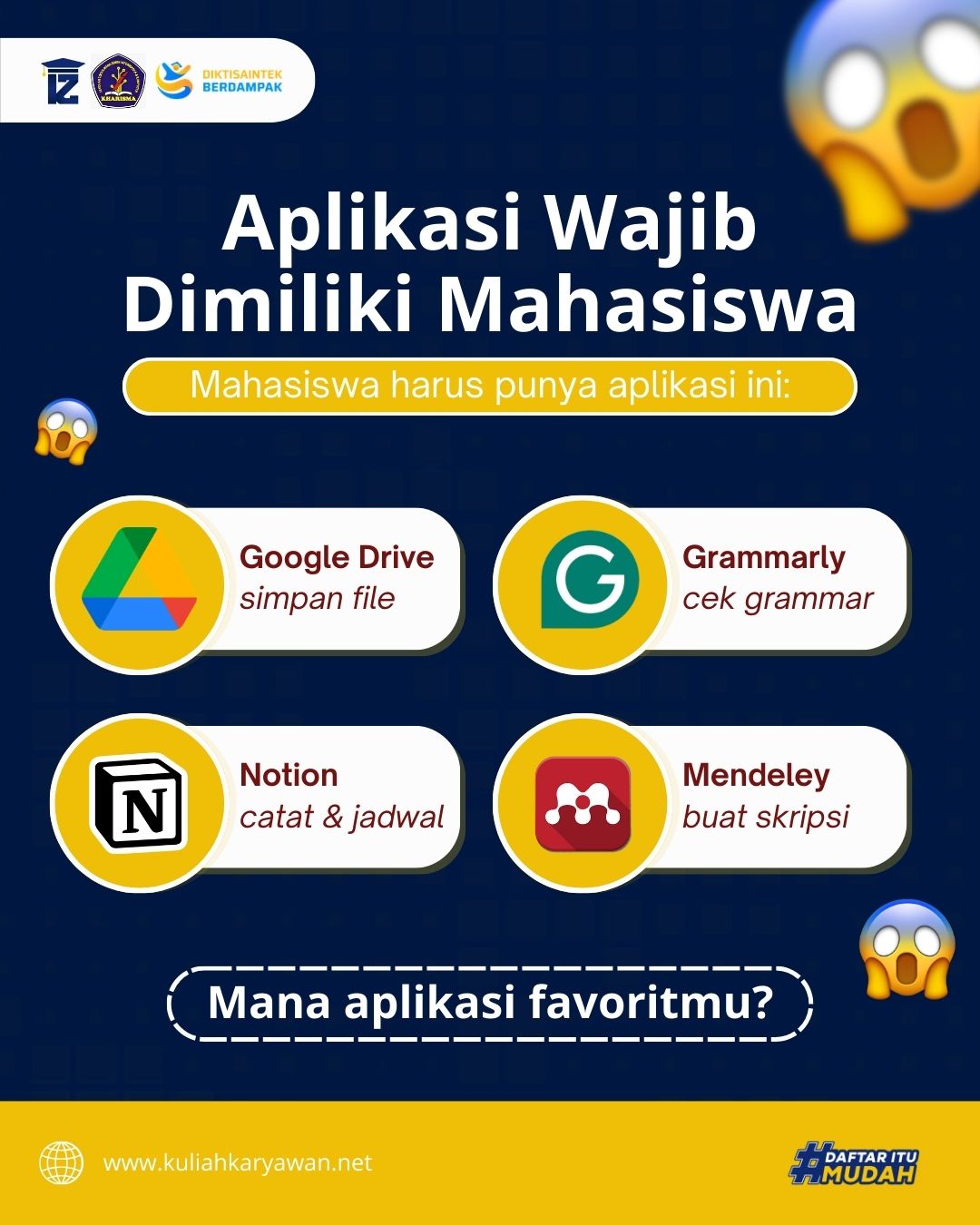 Ini Aplikasi Penting untuk Kuliah Kelas Online yang Wajib Dimiliki Mahasiswa