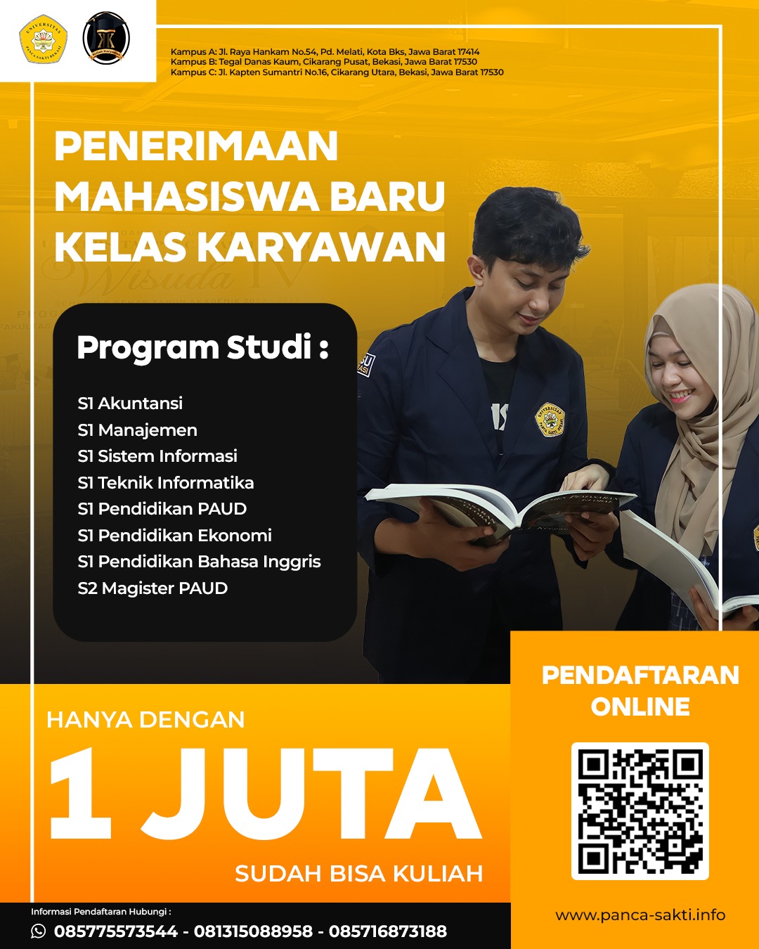 Kuliah Akhir Pekan di Universitas Panca Sakti