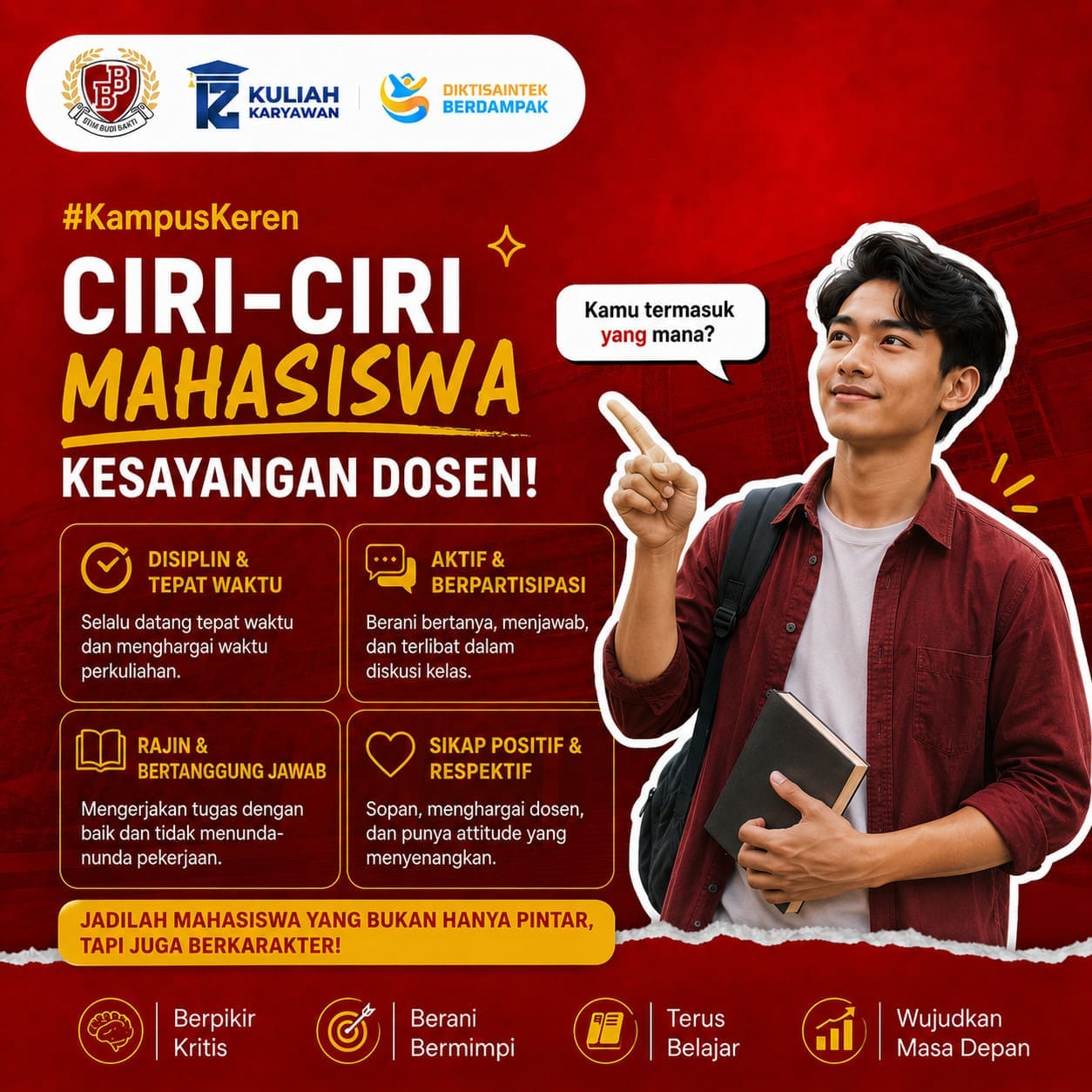Ciri-Ciri Mahasiswa Kesayangan Dosen