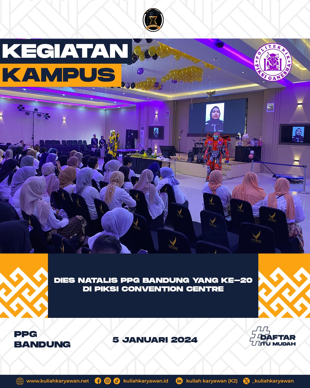 Dies Natalis Piksi Ganesha Bandung yang ke 20