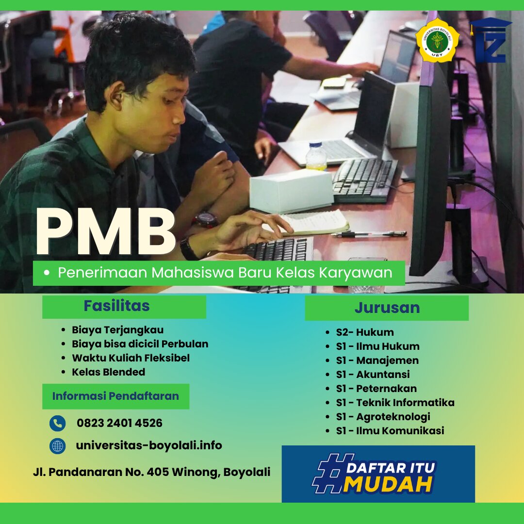Jadwal Kuliah Di Universitas Boyolali