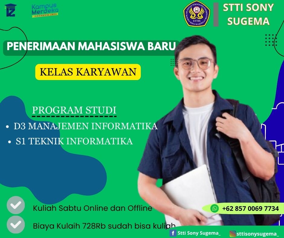 Kuliah Akhir pekan dan Biaya Kuliah STTI Sony Sugema