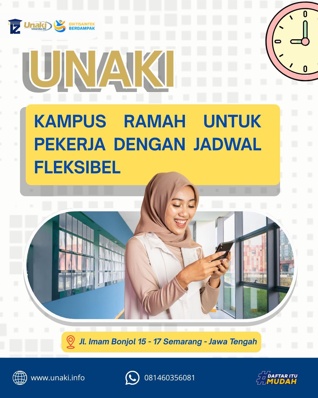 kuliah Sambil Kerja Di Semarang Hanya Ada Di Kampus UNAKI