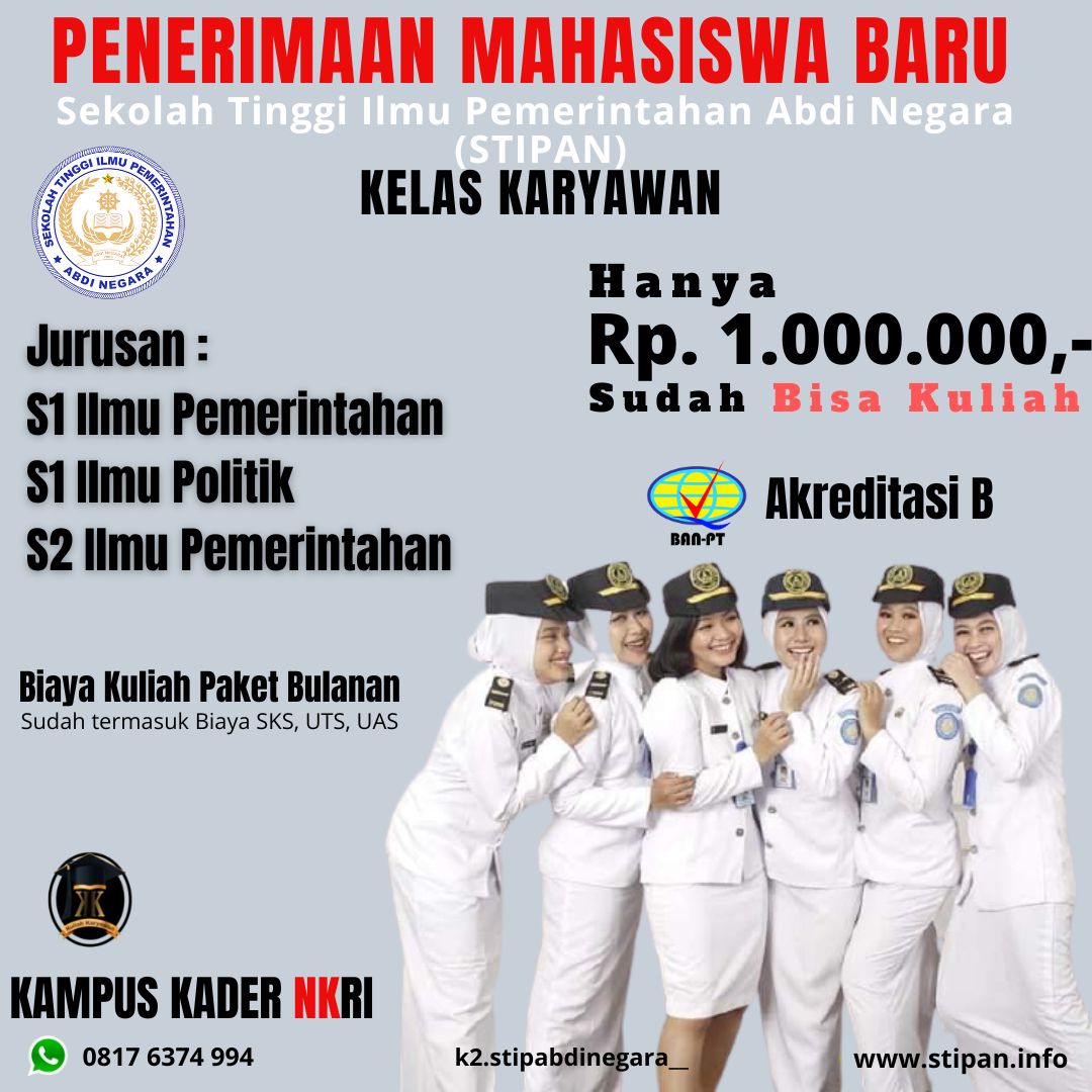 Daftar Kuliah S1 Ilmu Pemerintahan Di Kampus Pemerintahan Terbaik di Jakarta