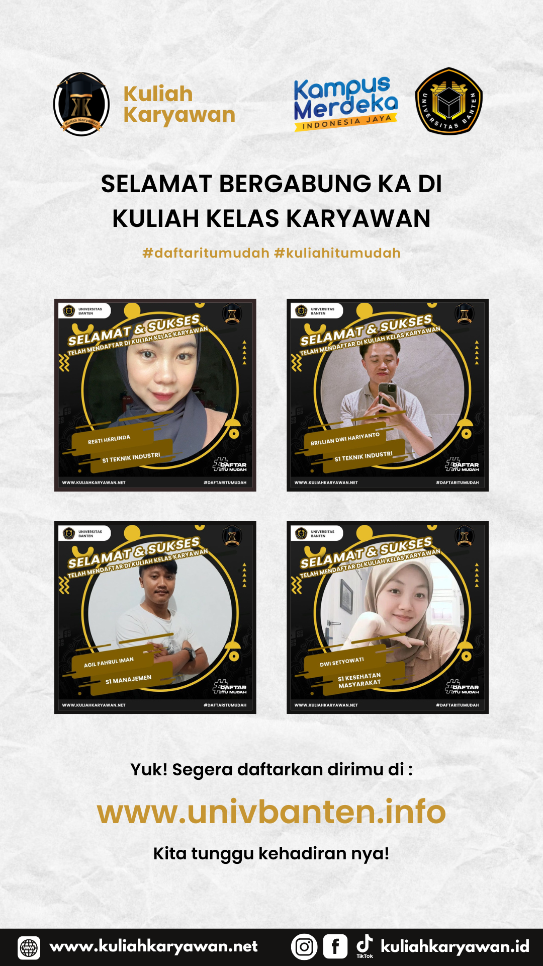 Kuliah Karyawan Universitas Banten Se Asik Itu