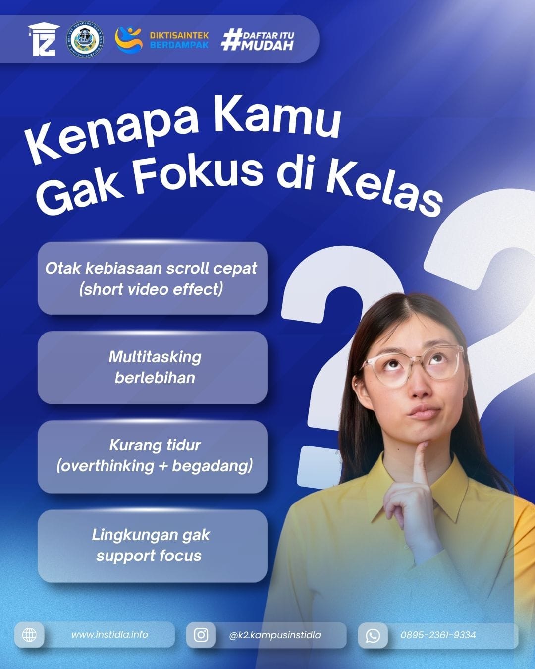 Kenapa Kamu gak Focus Di Kelas 