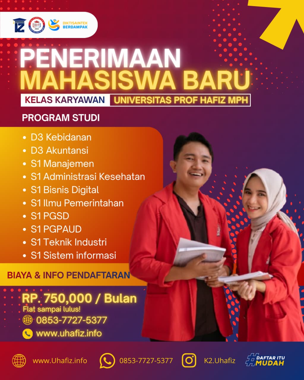Informasi Pendaftaran Kampus UHAFIZ Cianjur K2