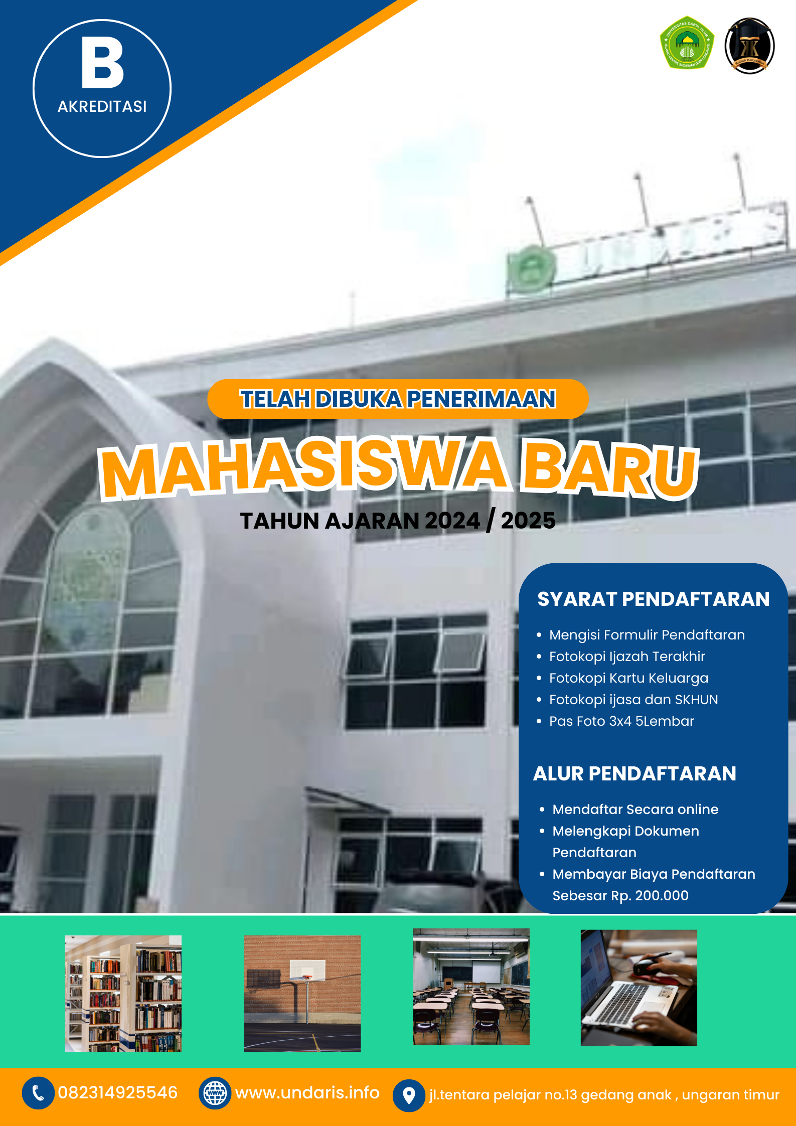 Syarat Dan Alur Pendaftaran Kuliah Karyawan UNDARIS