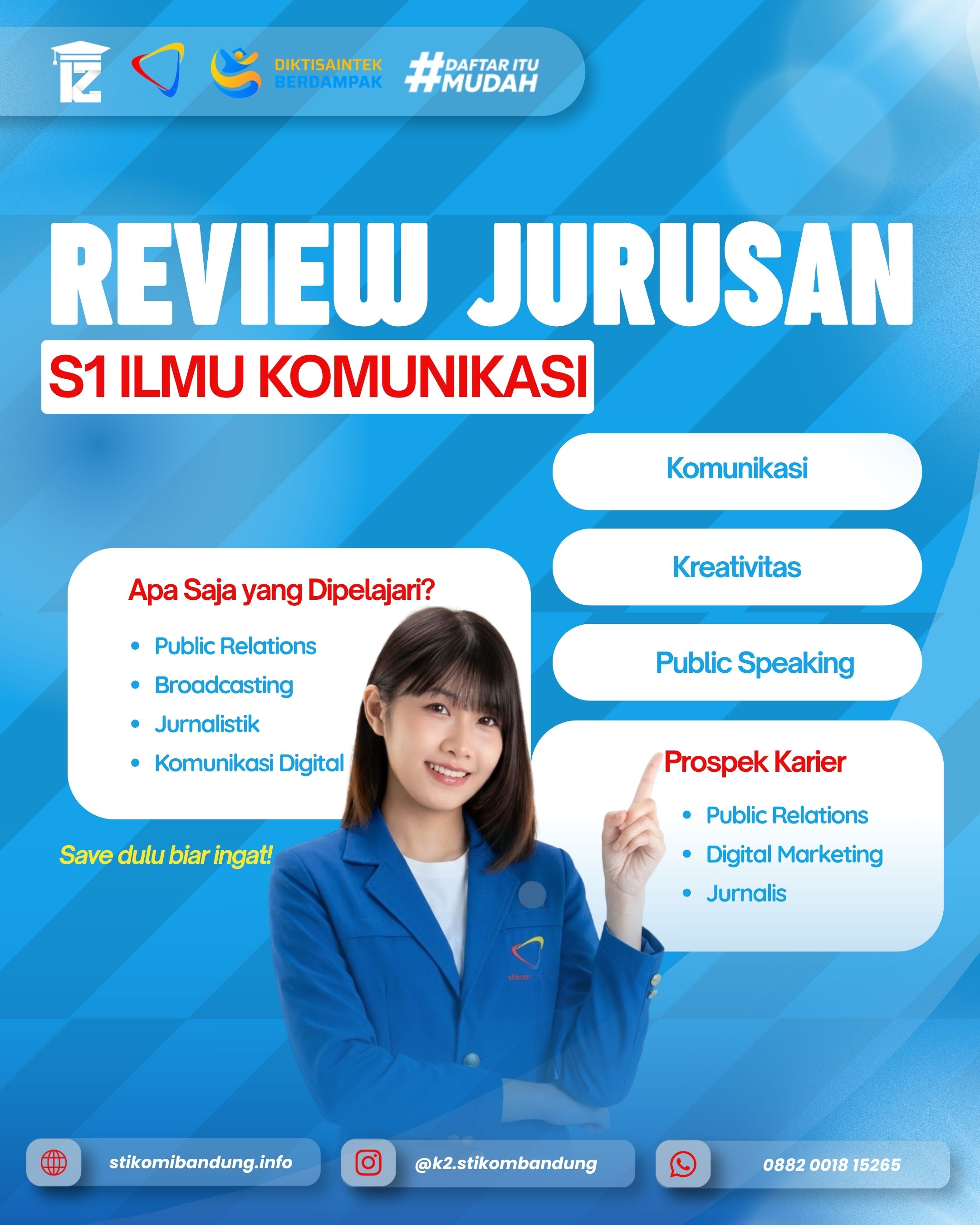 Review Jurusan Ilmu Komunikasi di STIKOM Bandung