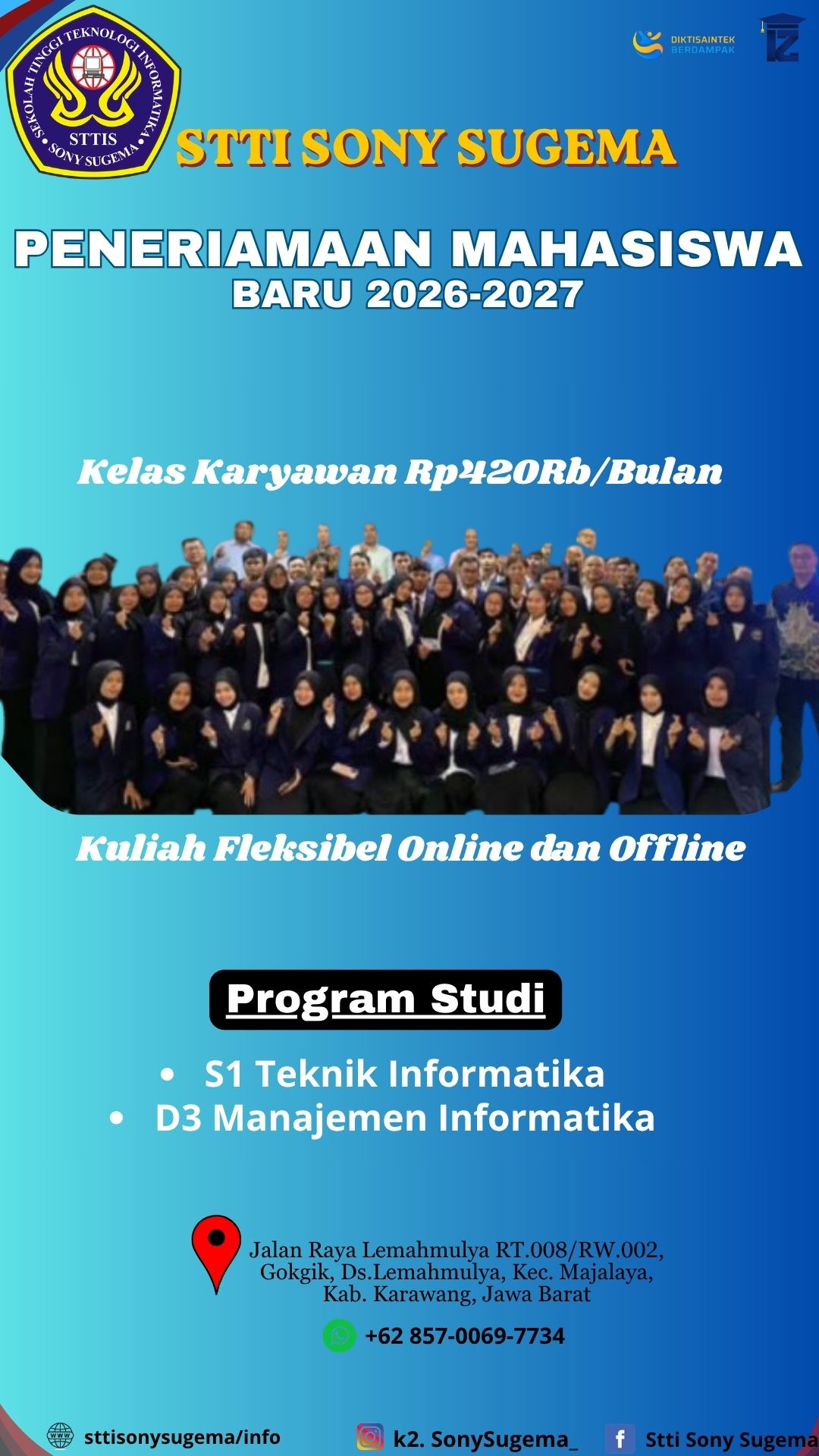 Kuliah Karyawan Teknik Informatika Karawang