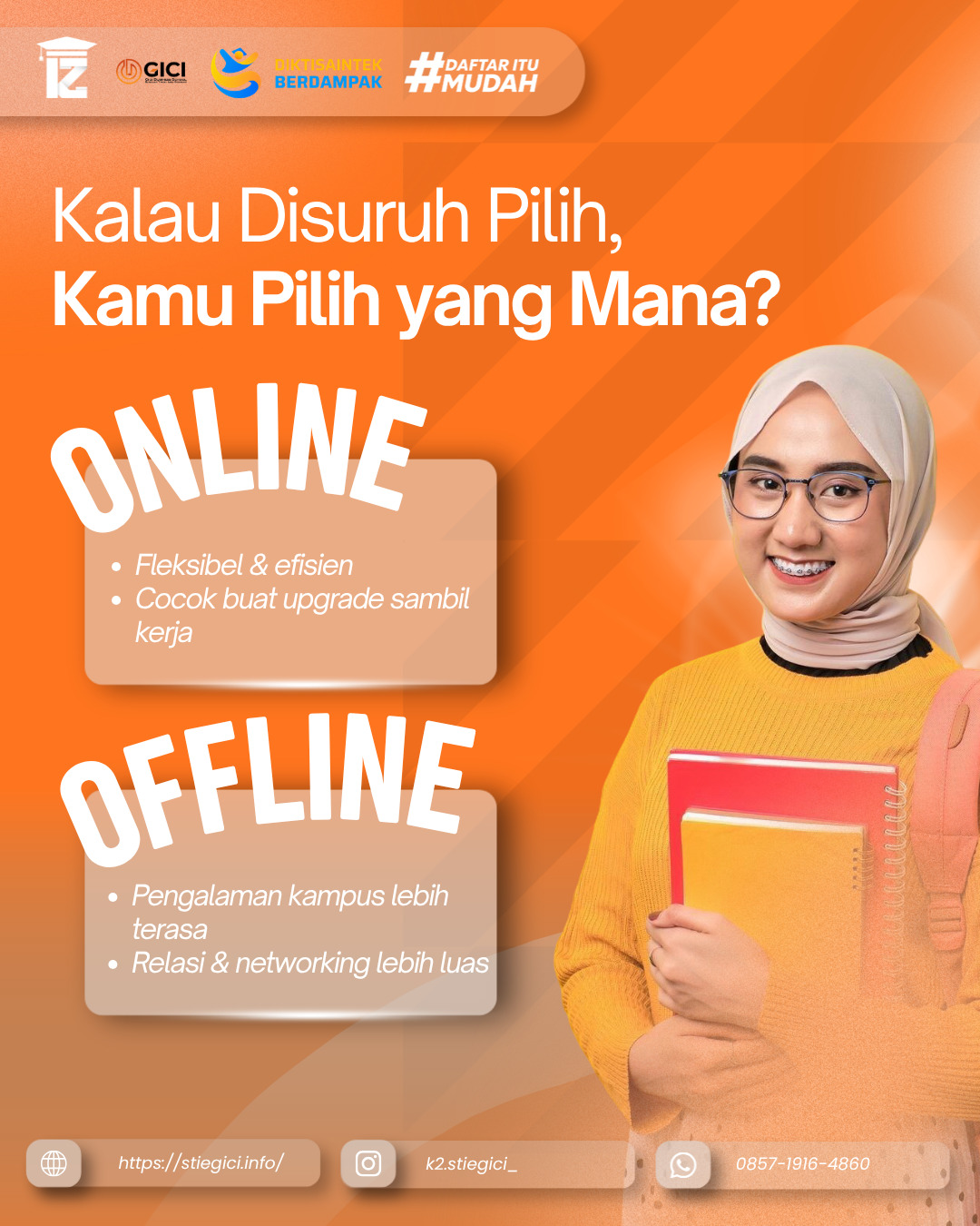Tim Kuliah Online VS Tim Kuliah Offline