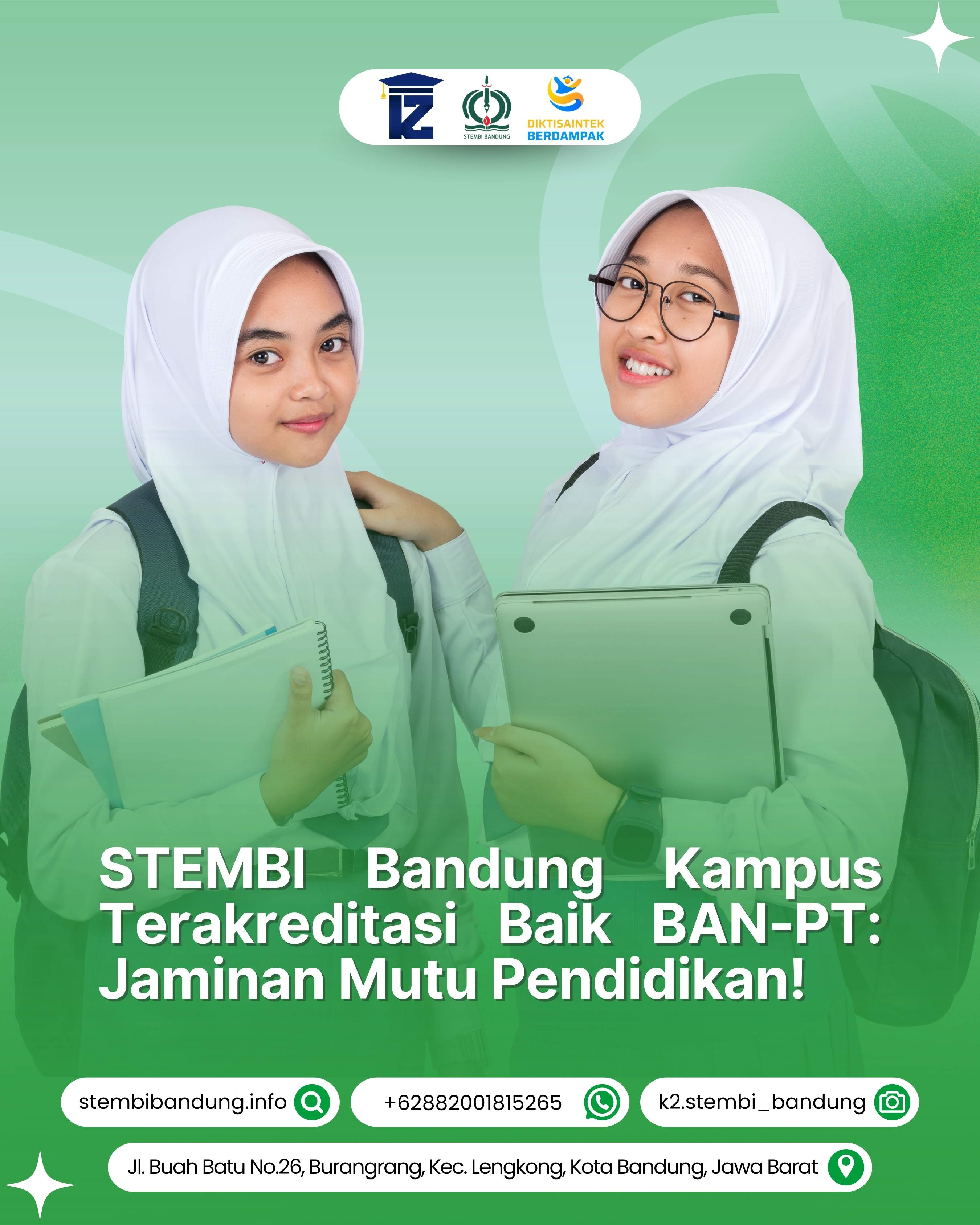 STEMBI Bandung Terakreditasi Baik BAN-PT Jaminan Mutu Pendidikan
