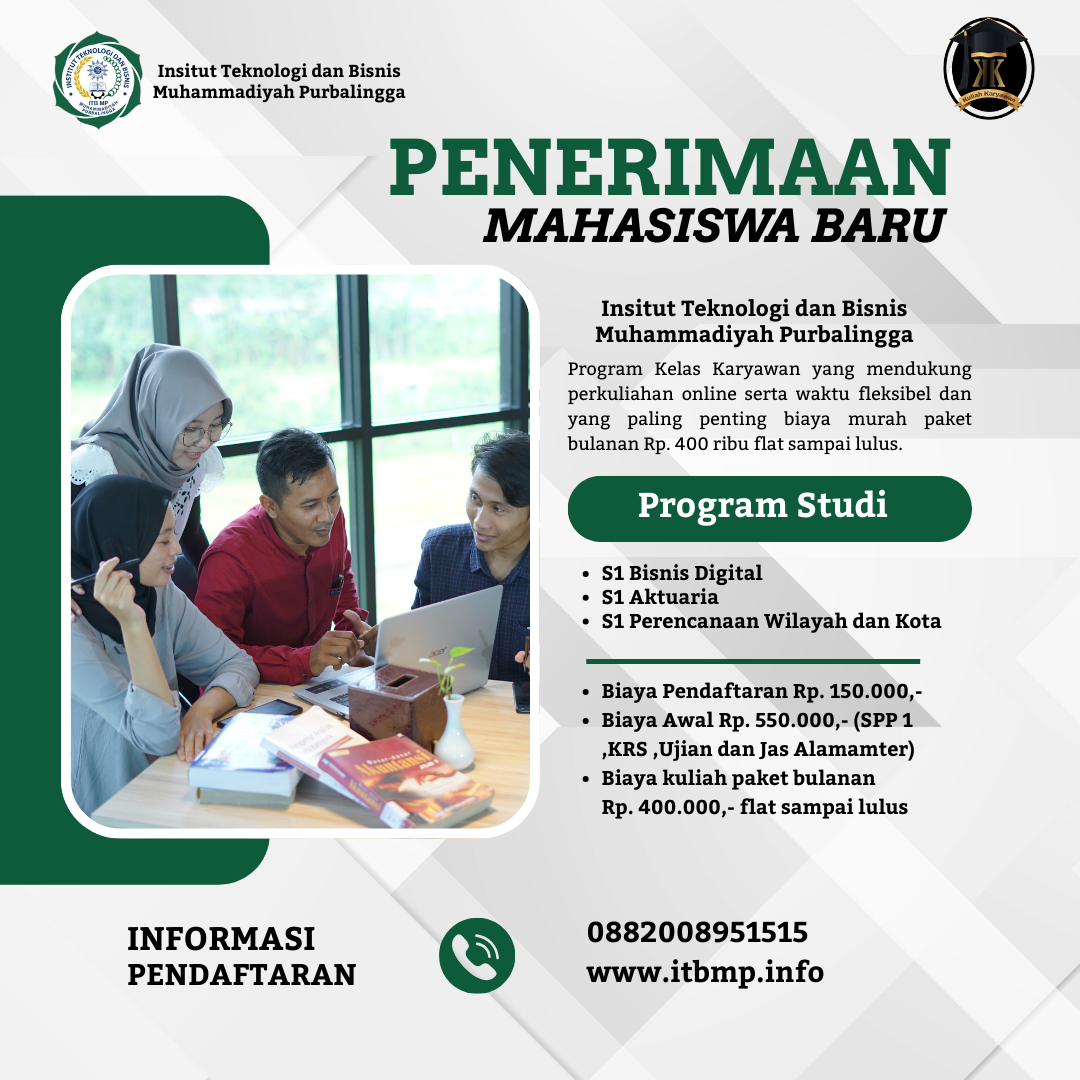 Jadi Bagian dari Kampus Institut Teknologi dan Bisnis Muhammadiyah Purbalingga