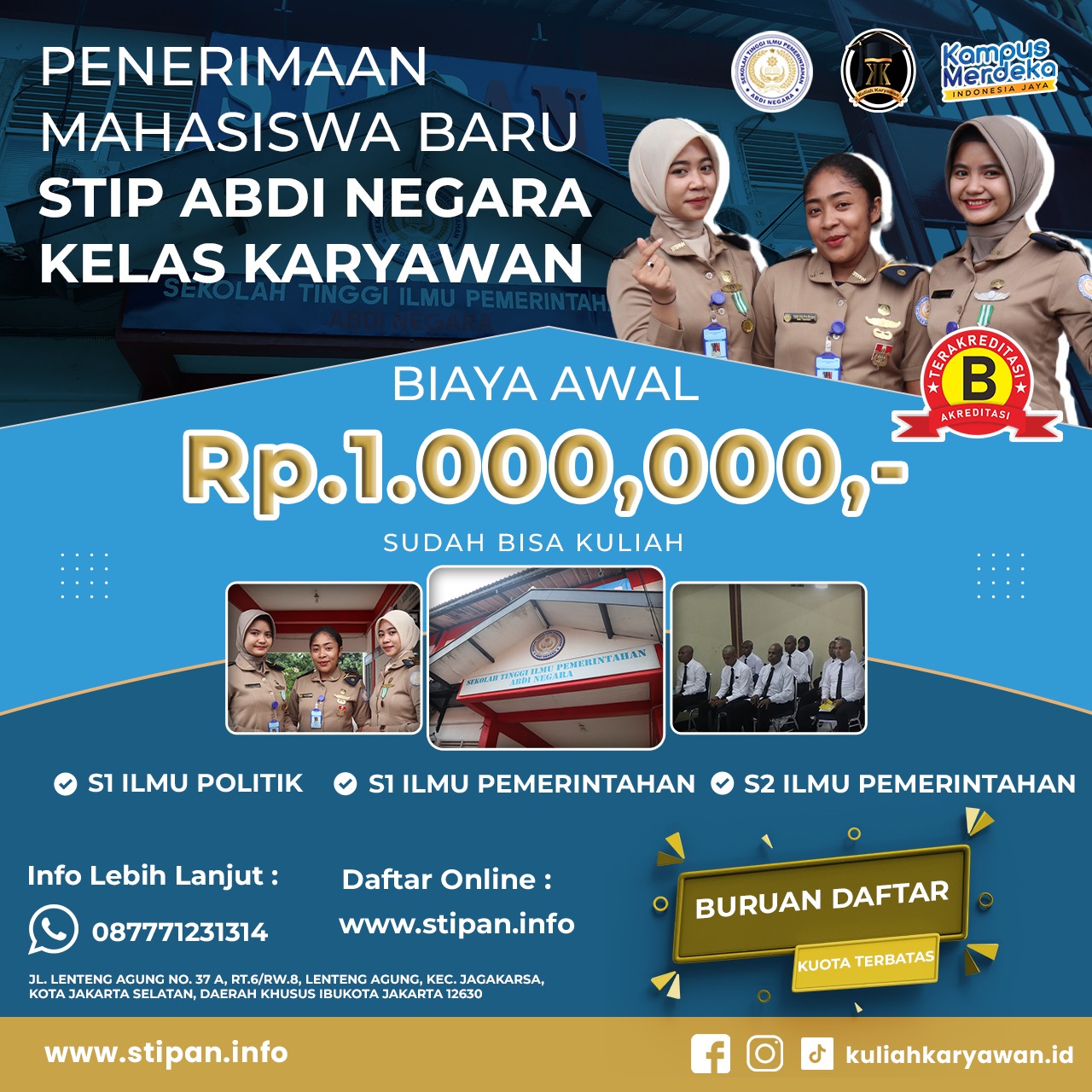 Kampus Ilmu Pemerintahan Wilayah Jakarta