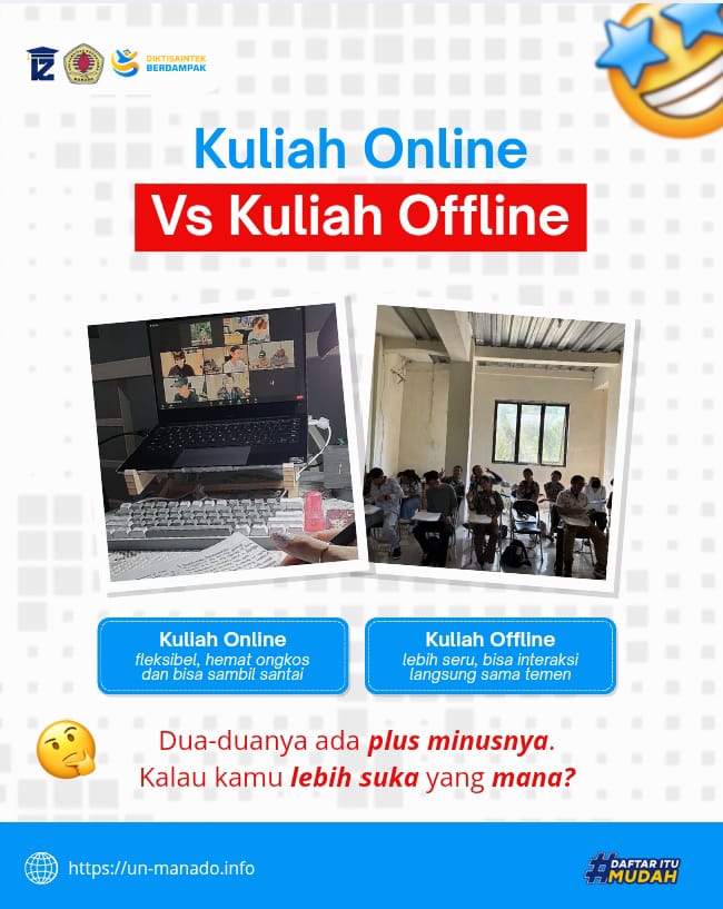 Kuliah harga terjangkau di Universitas Nusantara Manado
