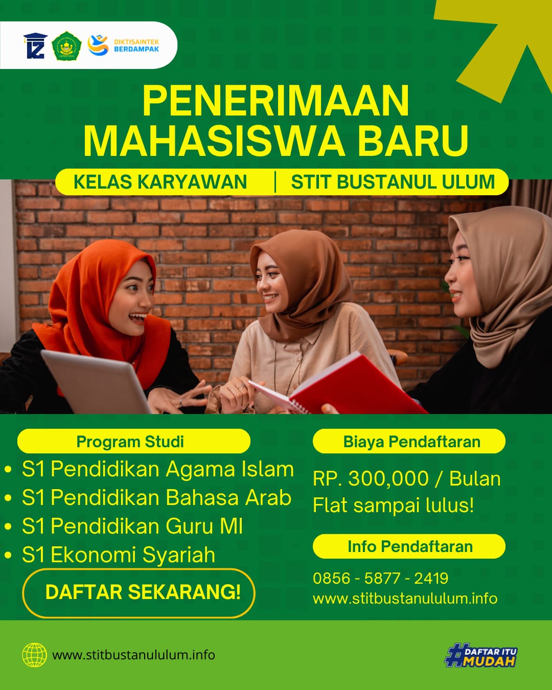 Kuliah Kelas Karyawan STIT Bustanul Ulum Lampung Tengah