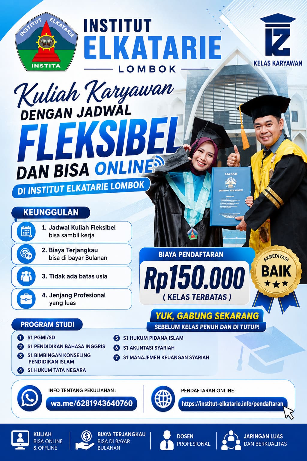 Kuliah Jarak Jauh di Kampus Institut ElKatarie