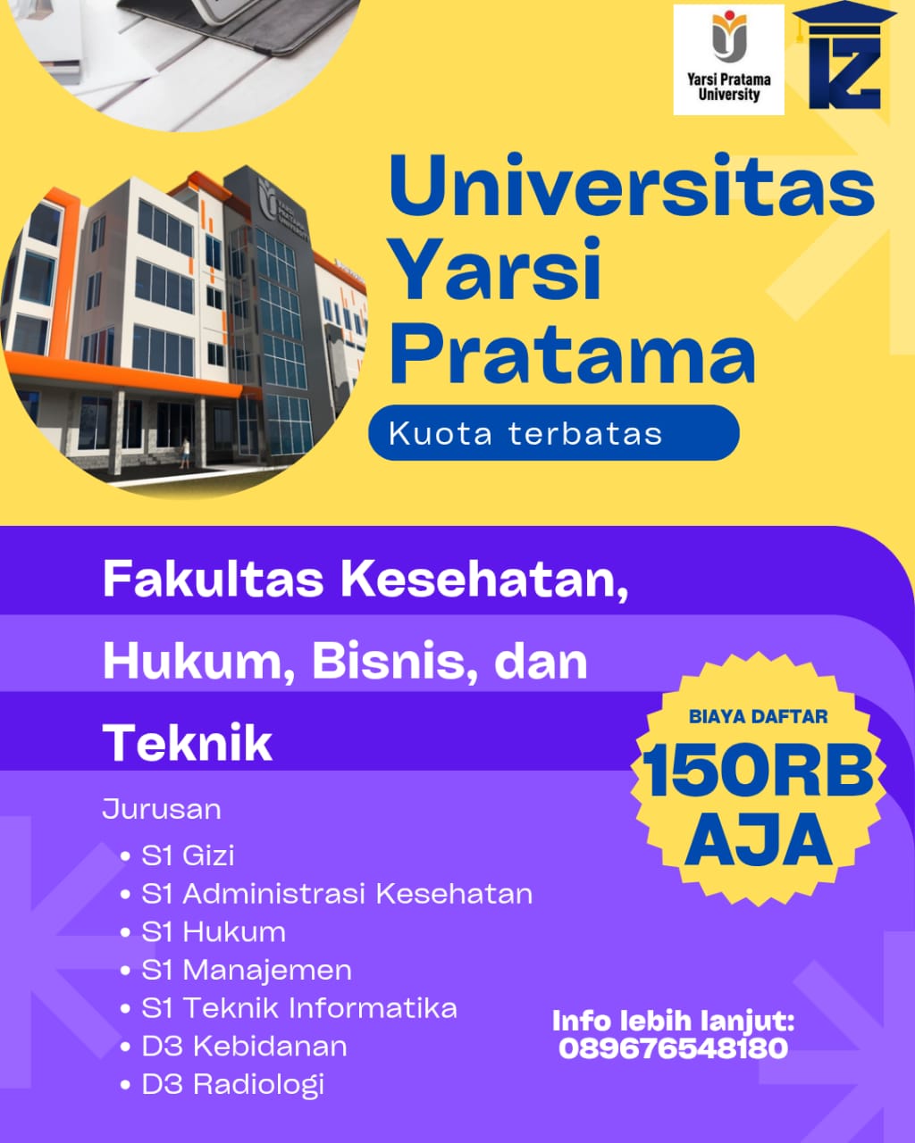 Ini Dia Alasan Kenapa Kamu Harus Kuliah di Universitas Yarsi Pratama Tangerang 