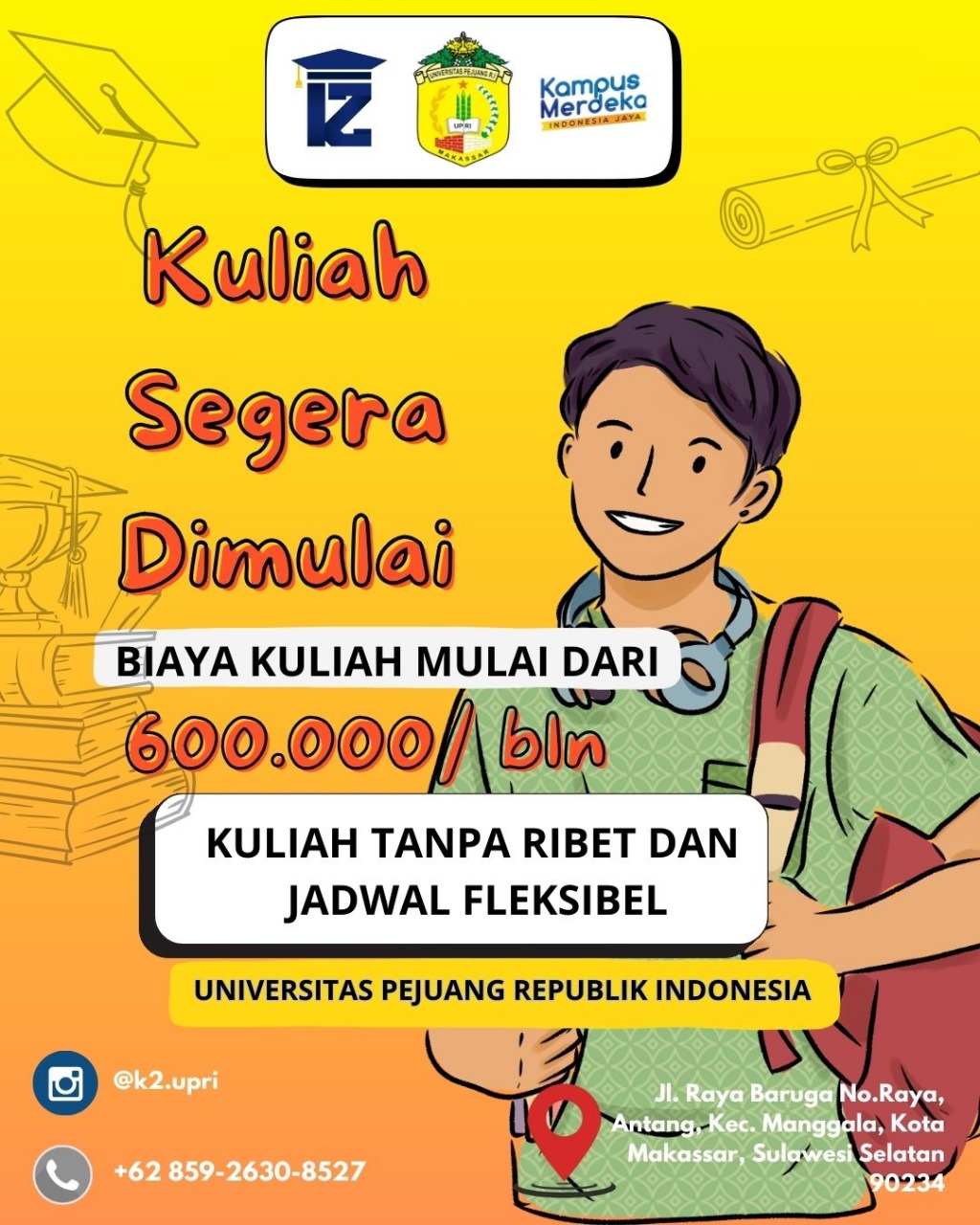 Kuliah Murah Berkualitas di Universitas Pejuang Republik Indonesia