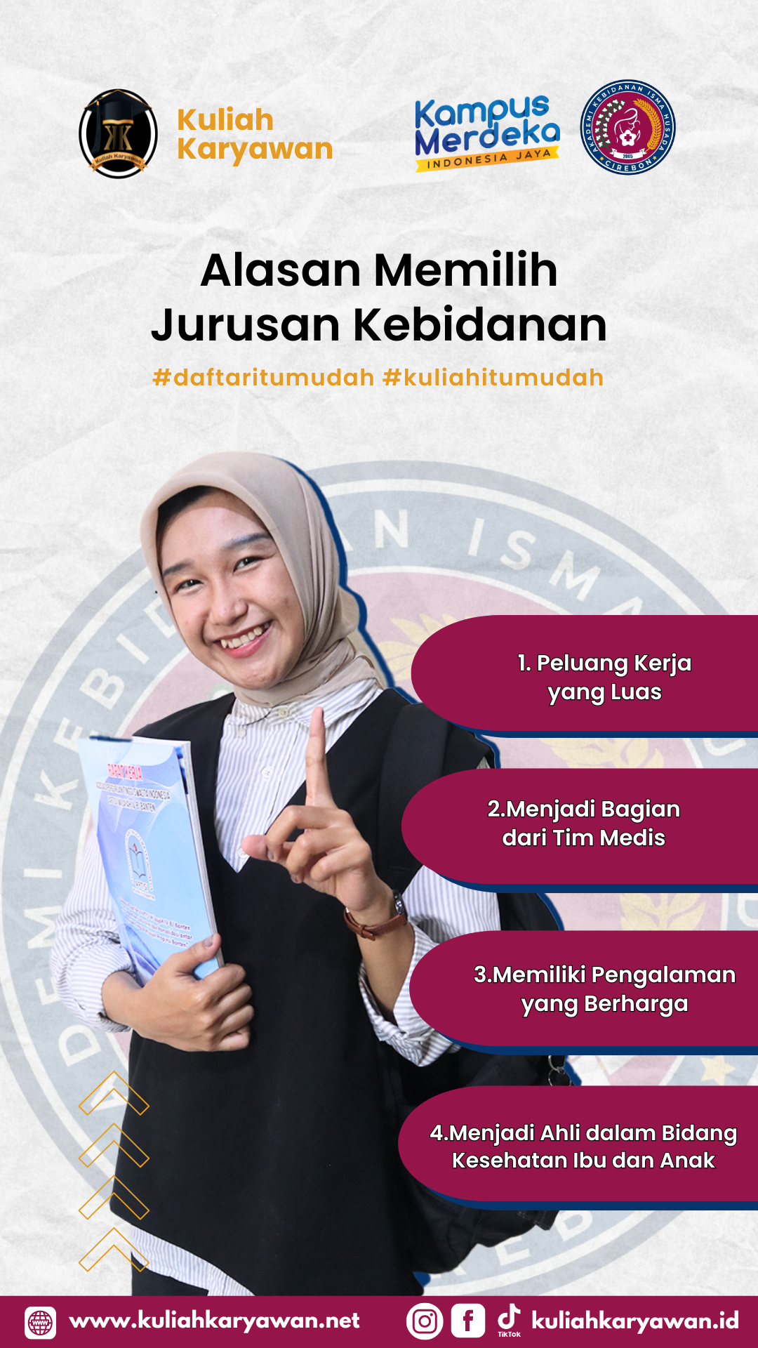 Alasan Melilih Kuliah Jurusan Kebidanan 