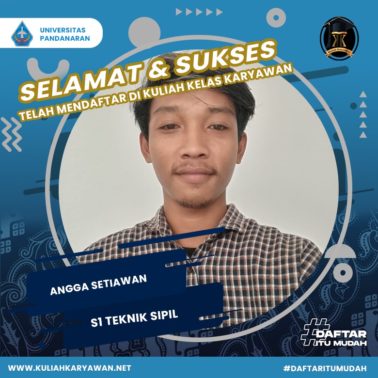 Selamat Telah mendaftar di kampus Universitas Pandanaran