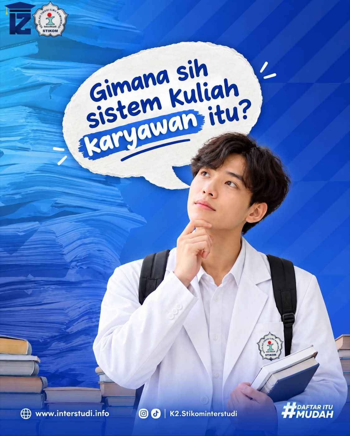 Mengenal Lebih Dekat Perkuliahan Kelas Karyawan STIKOM InterStudi