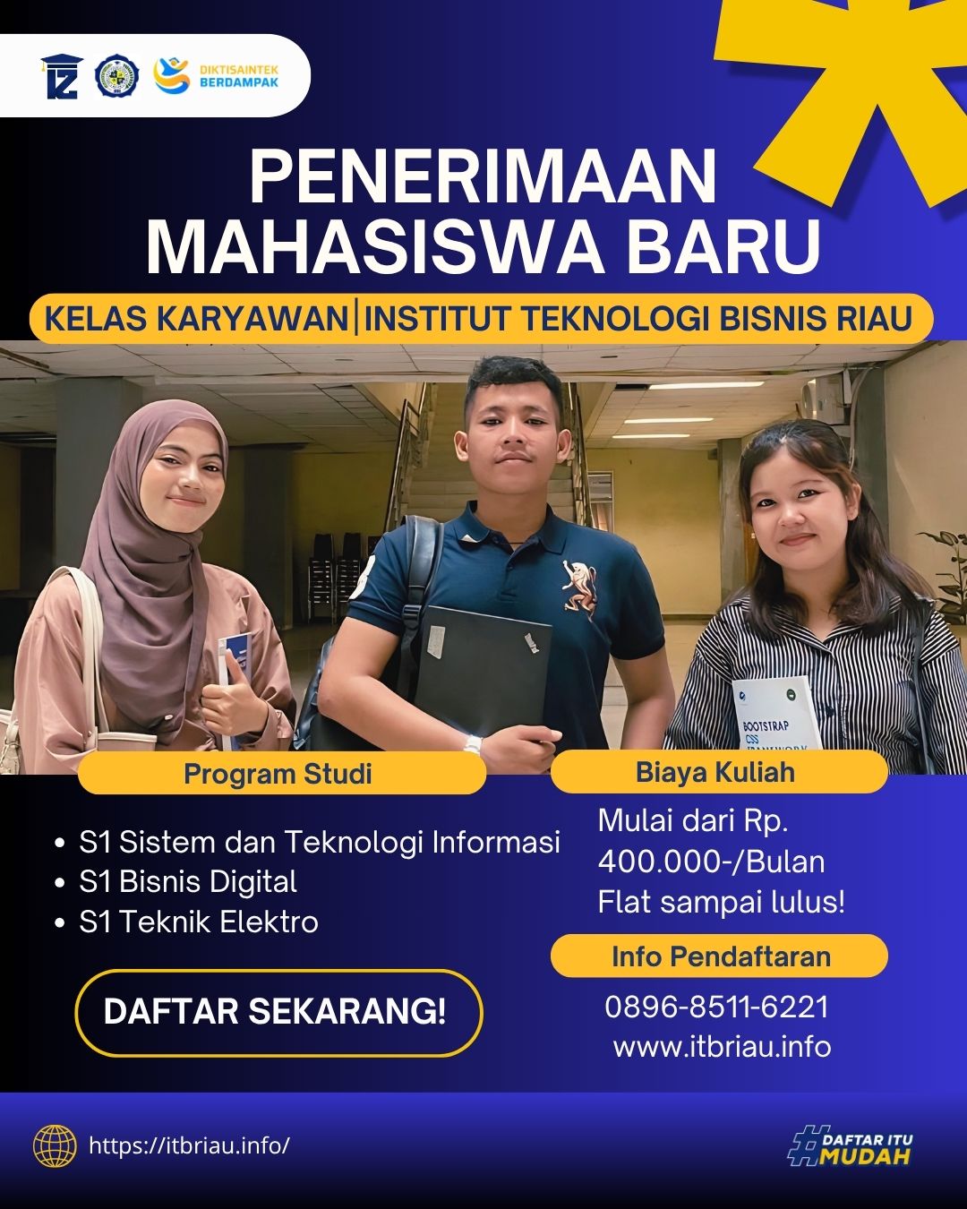 Kuliah Sambil Kerja di Pekanbaru Kini Lebih Mudah dan Terjangkau