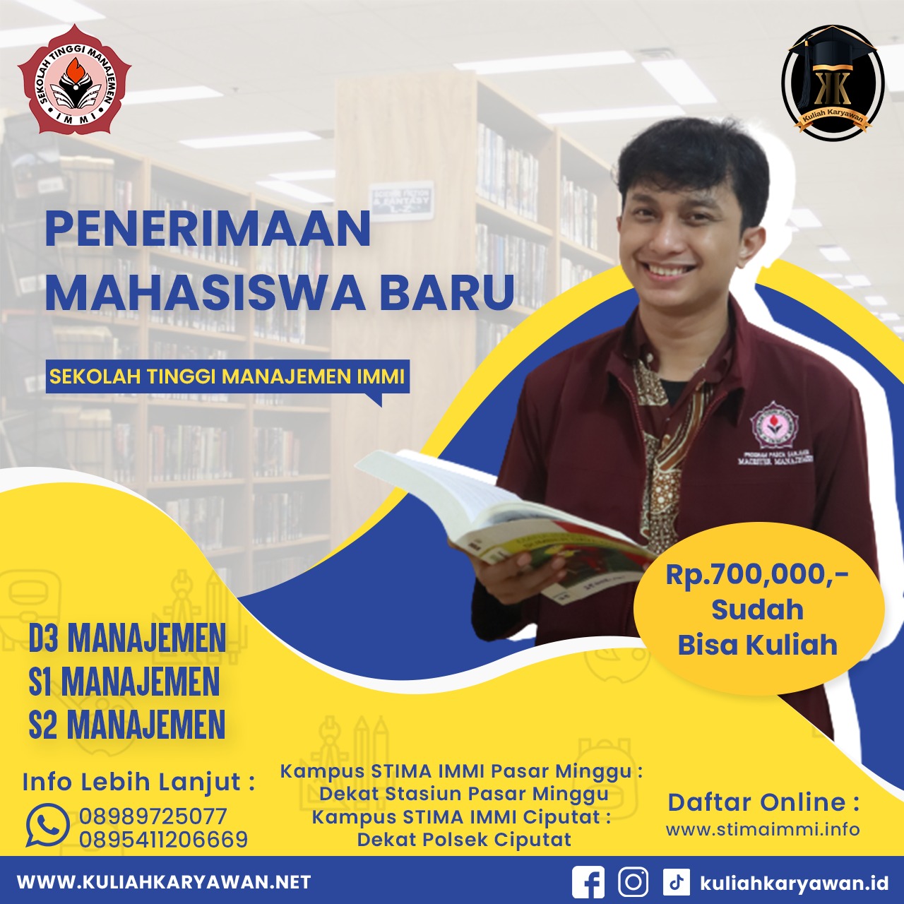 Pendaftaran Kuliah Dengan Biaya Terjangkau Di Ciputat